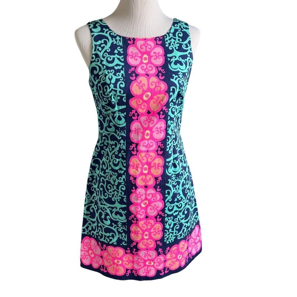 Lilly Pulitzer Fountain Hopping Delia Dress Size 4